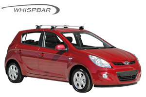 Yakima Whispbar roof racks Hyundai i20